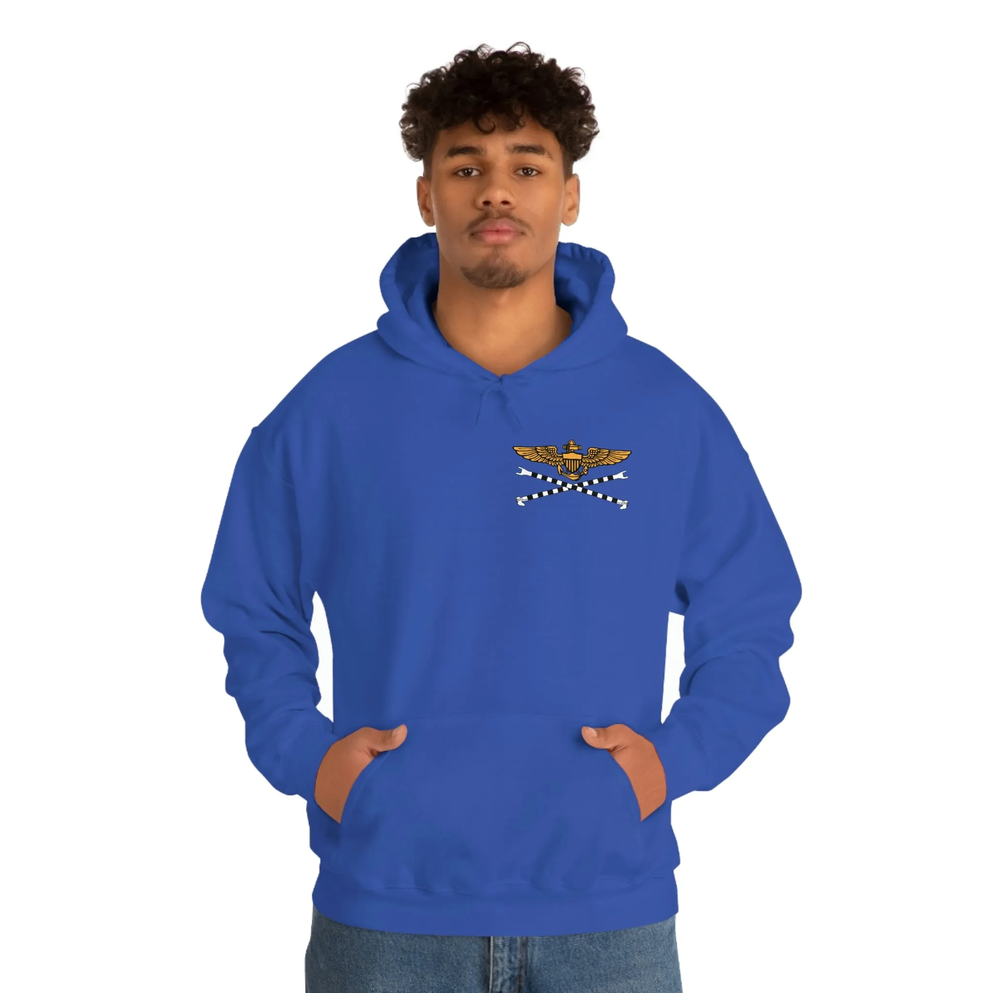 Navy Tailhook SHB Unisex Heavy Hooded Sweatshirt