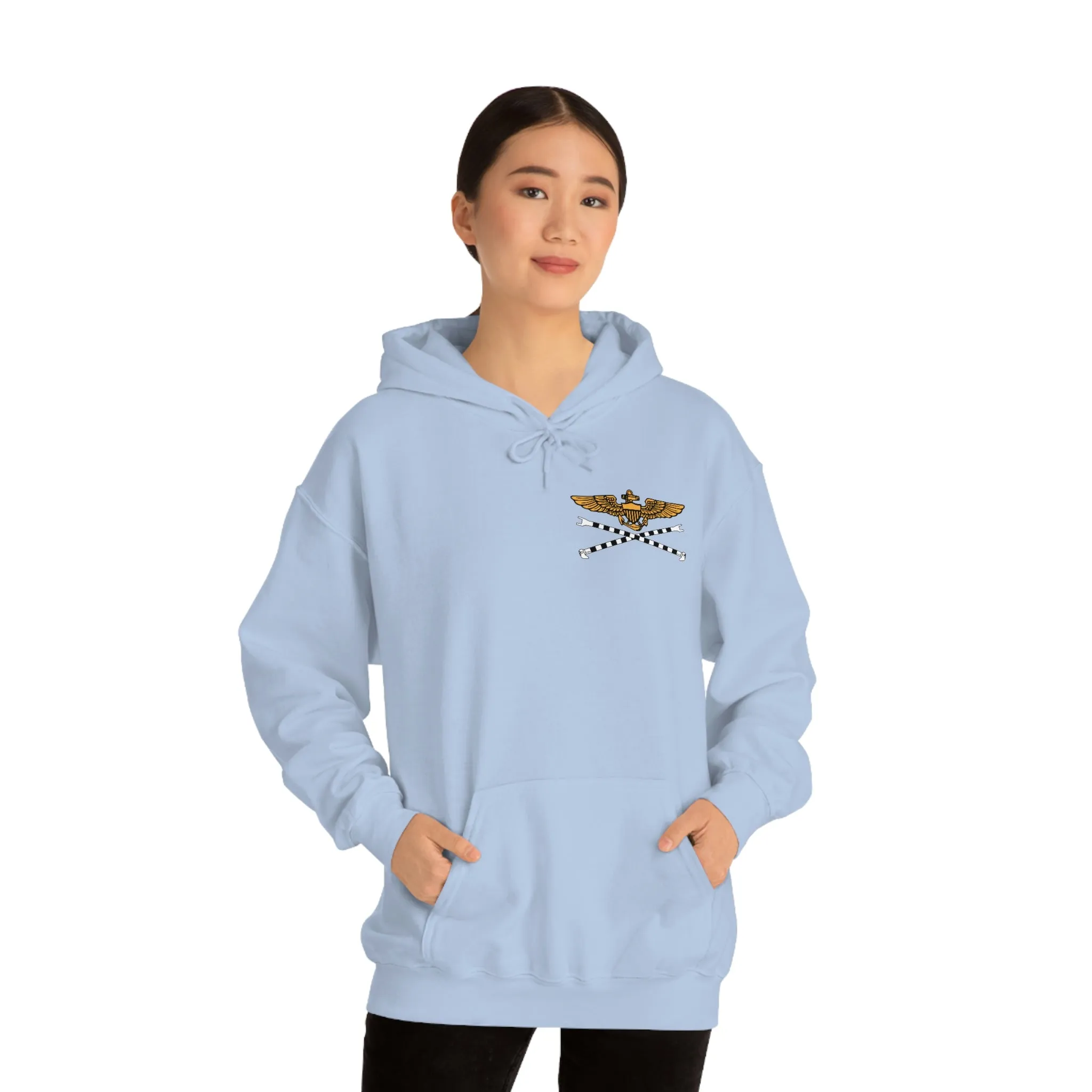 Navy Tailhook SHB Unisex Heavy Hooded Sweatshirt