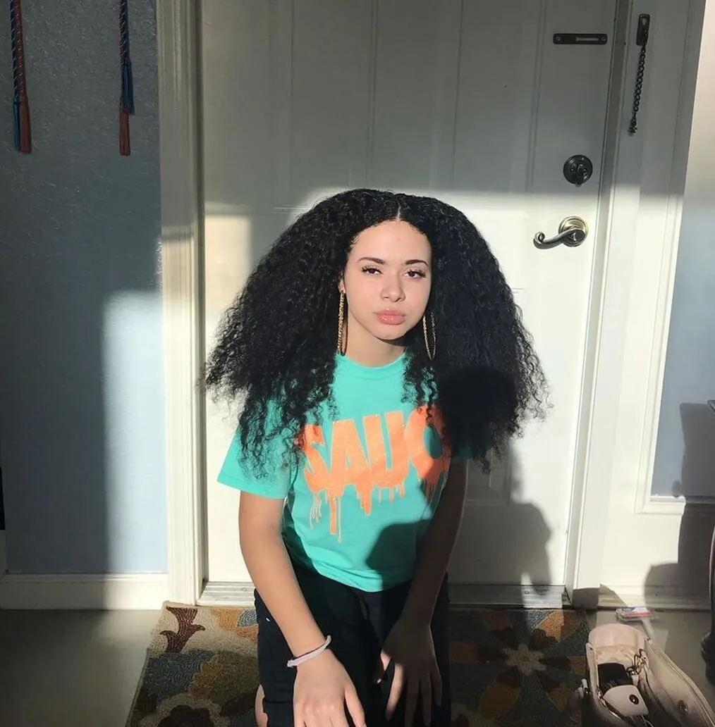 Neon Orange Glitter Sauce | Mint Tee