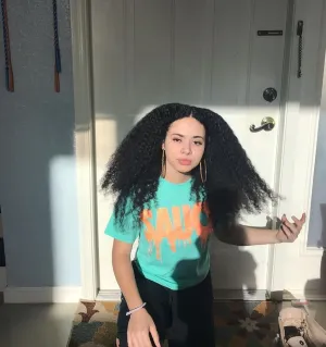Neon Orange Glitter Sauce | Mint Tee