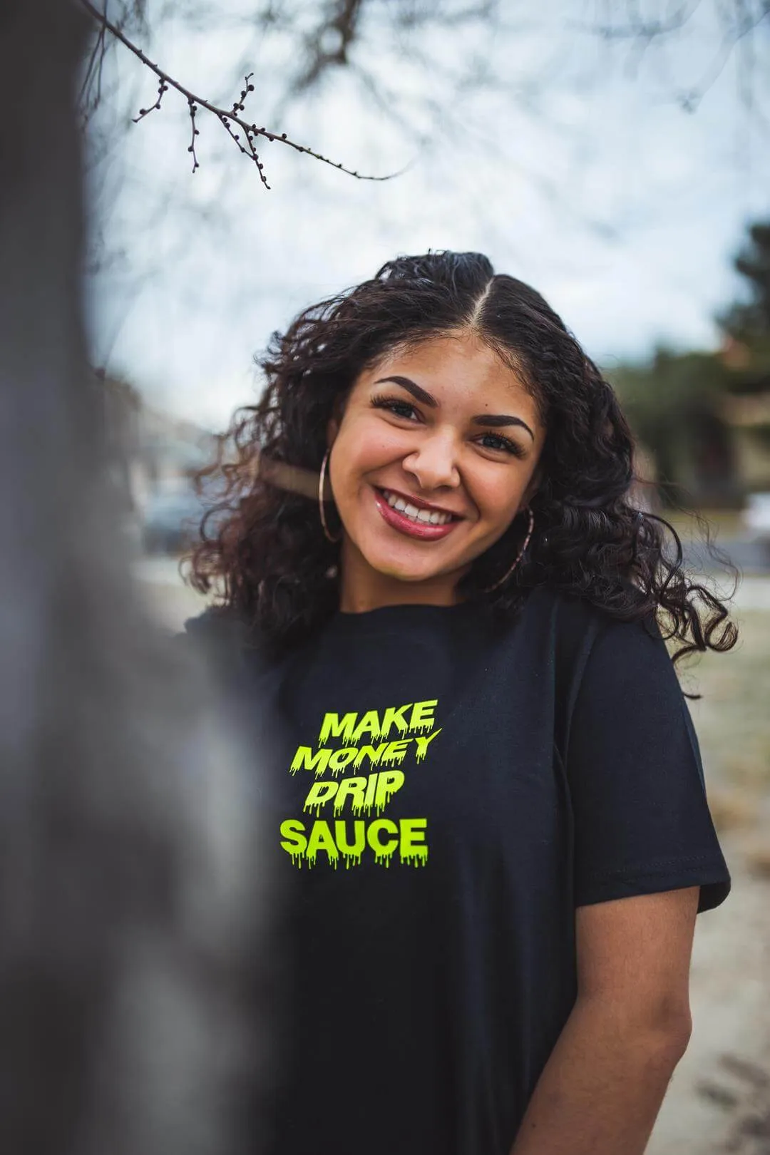 Neon Yellow MMDS | Black Tee
