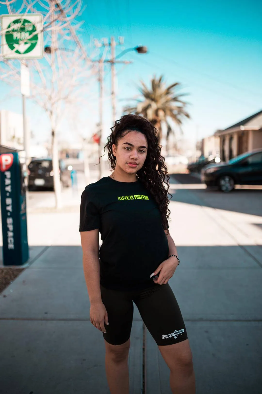 Neon Yellow Sauce Is Forever (S) | Black Tee