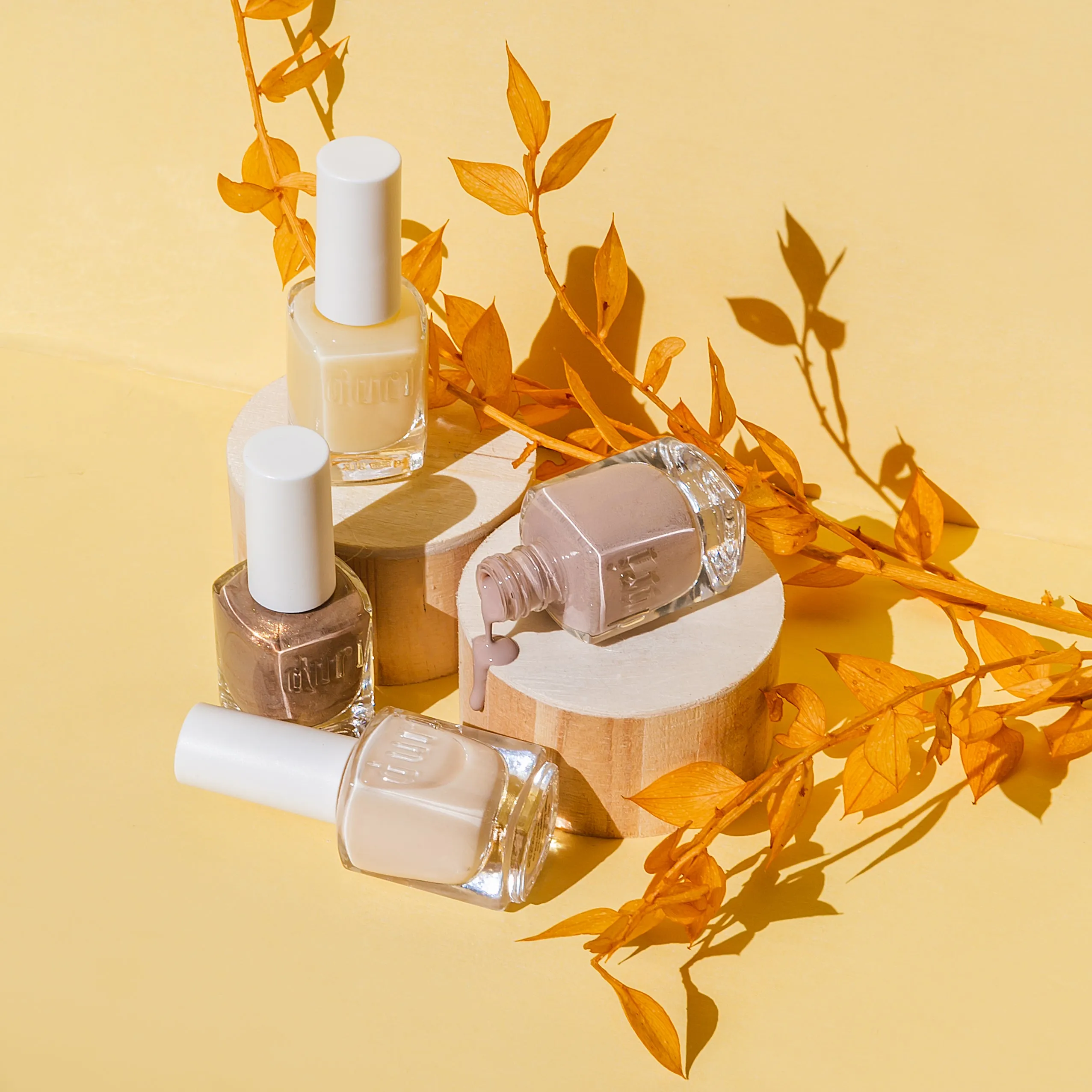 Neutrals with flare ✨, Nude Trio Nail Polish Set