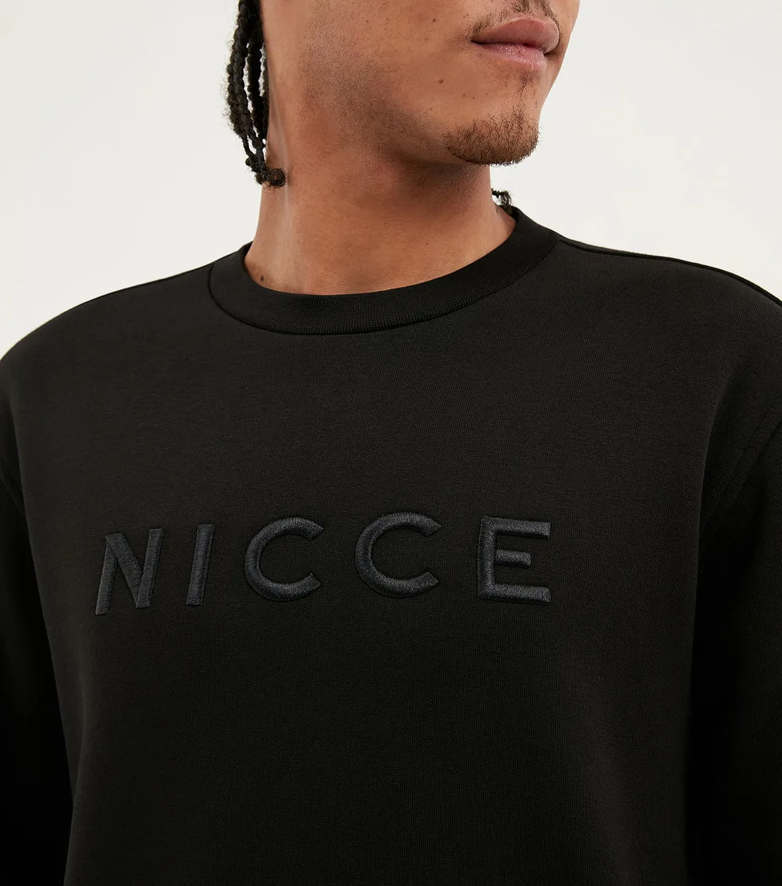 Nicce Mercury Sweatshirt Black