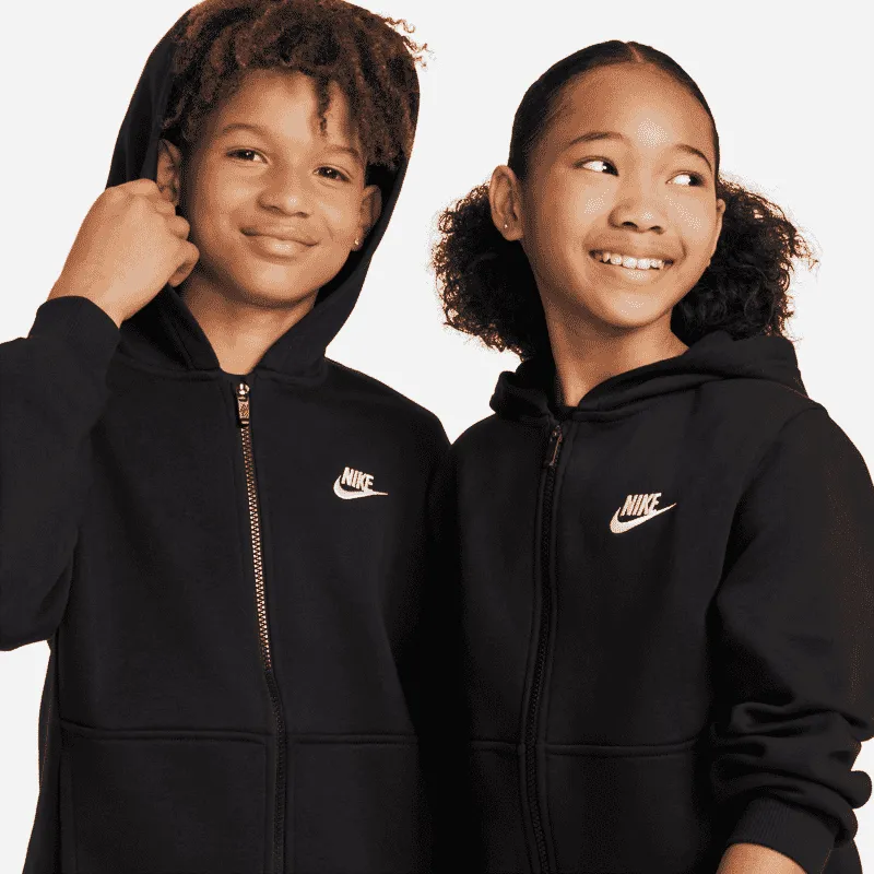 NIKE K NSW CLUB FLC HD FZ LS LBR