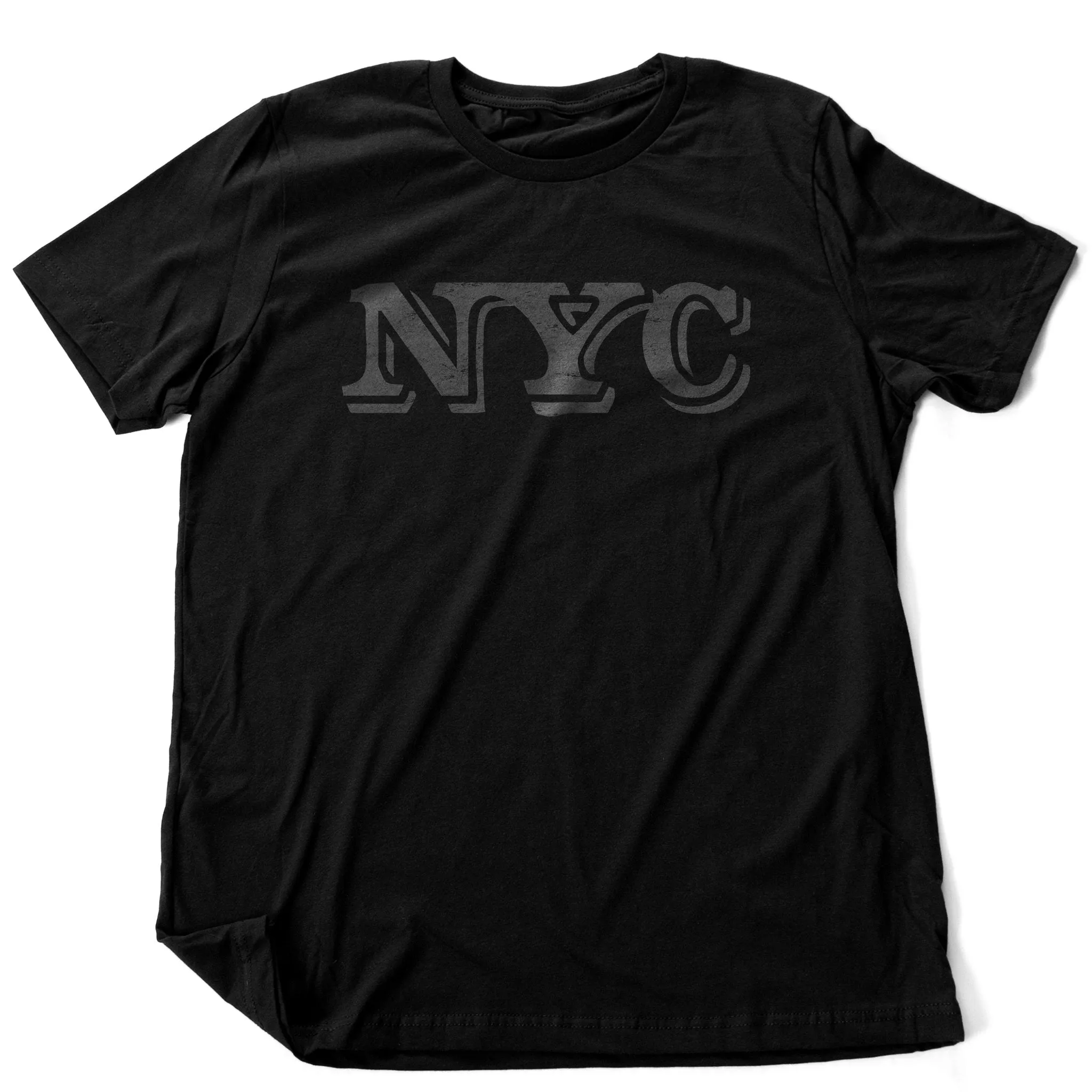NYC Shadowfont — Retro Premium Unisex T-Shirt