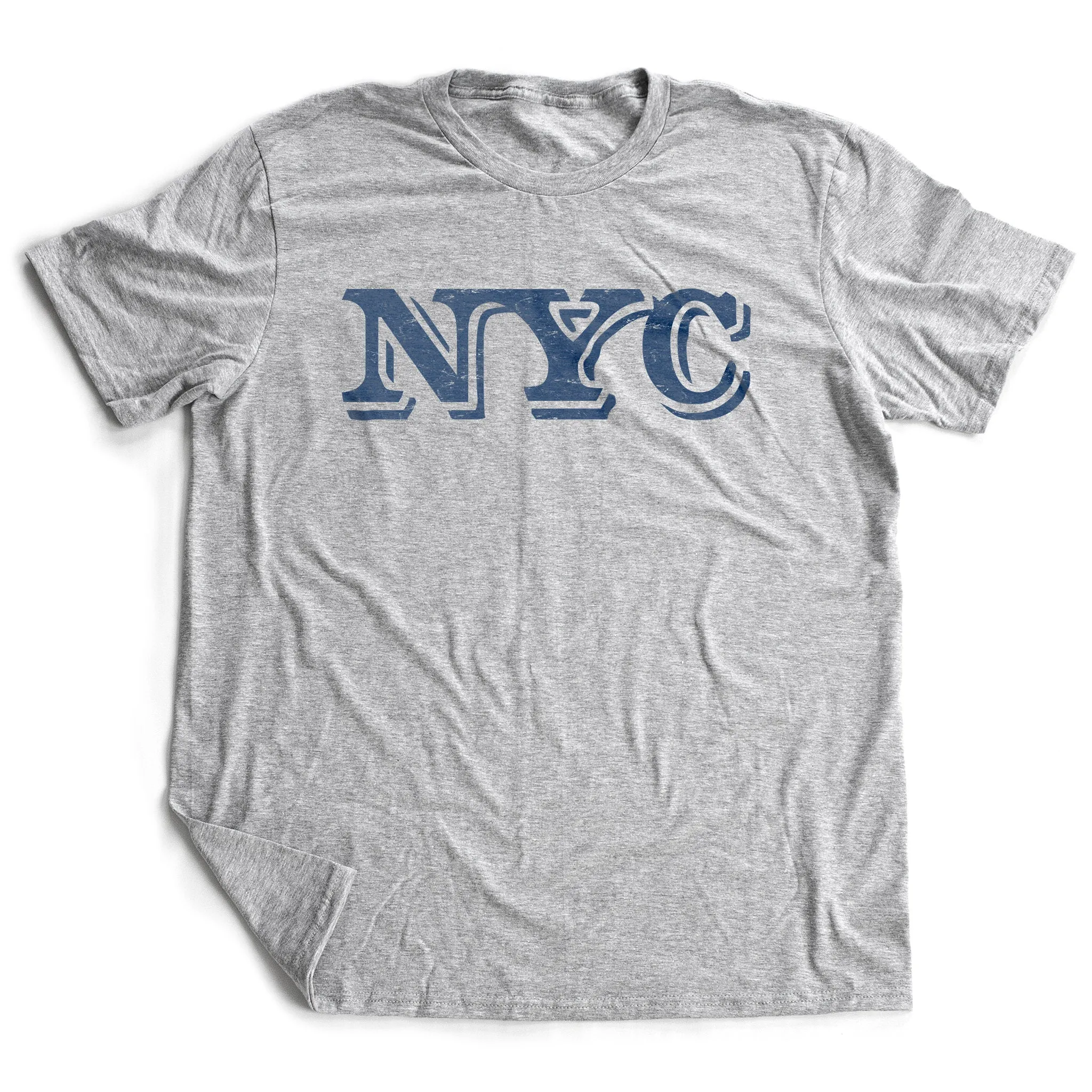 NYC Shadowfont — Retro Premium Unisex T-Shirt