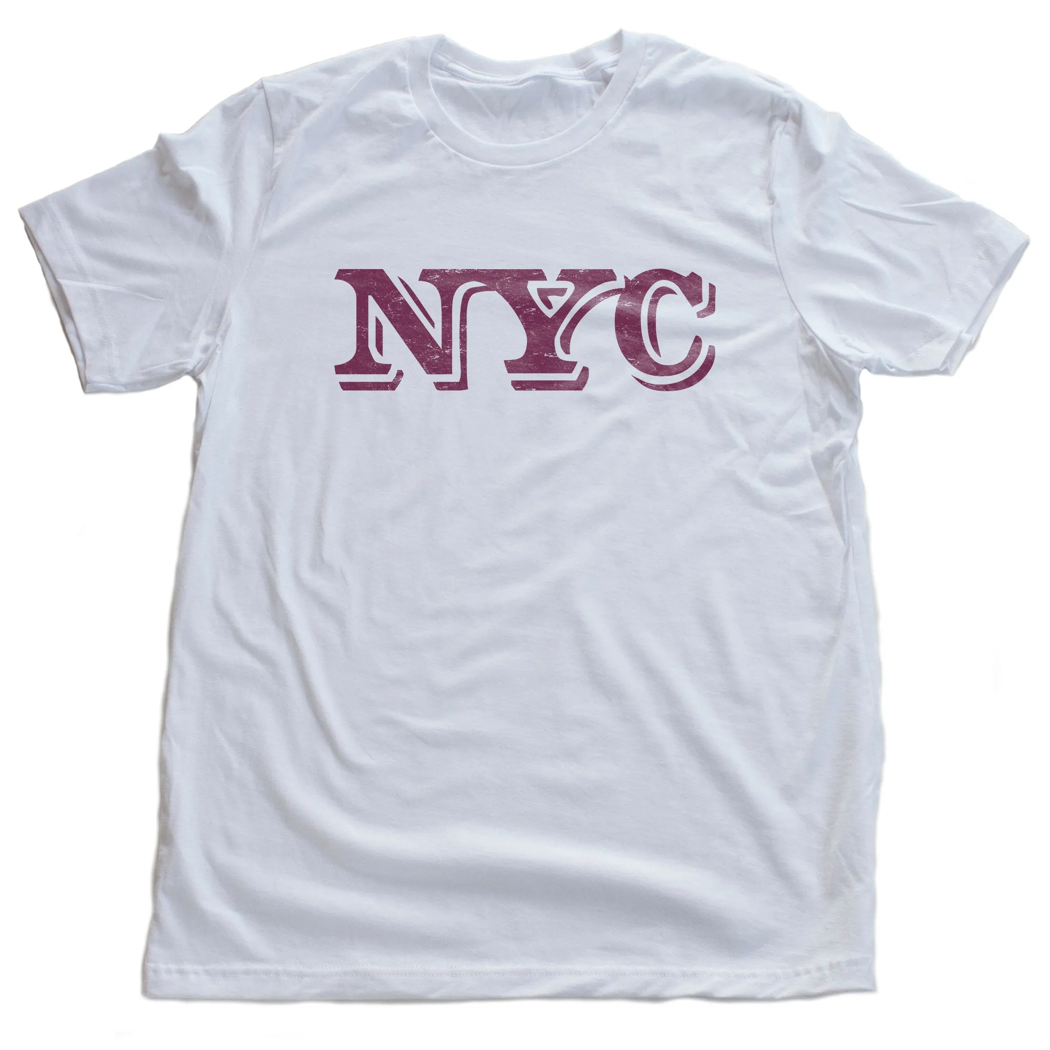 NYC Shadowfont — Retro Premium Unisex T-Shirt