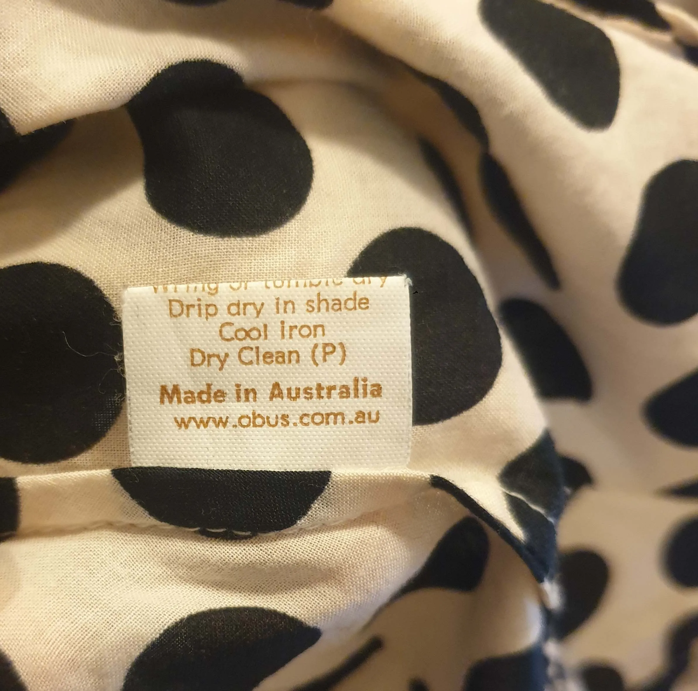 Obus polka dot cotton cap sleeve top size 4, fits 14