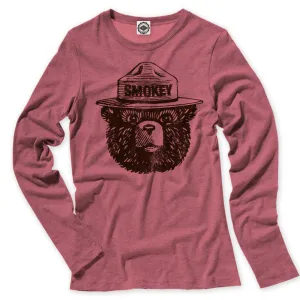 Official Smokey Bear Women's Long Sleeve Tee