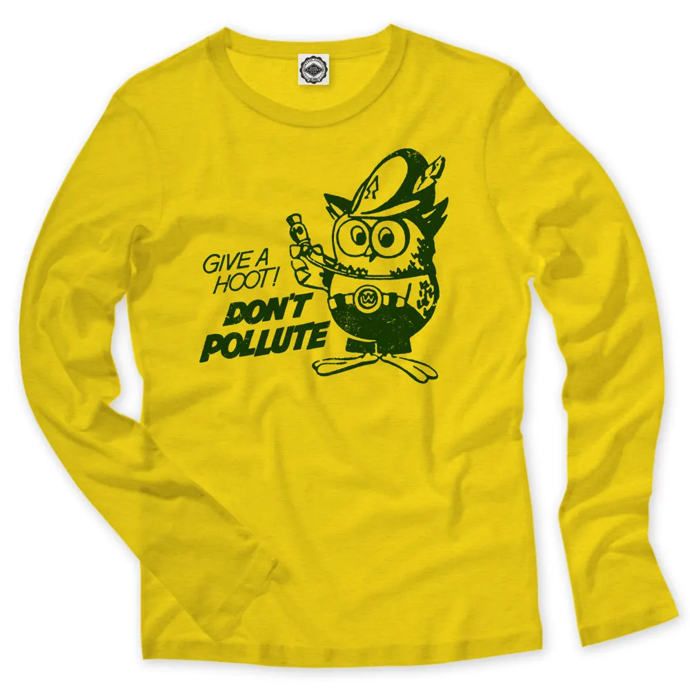 Official Woodsy Owl Kid's Long Sleeve Tee