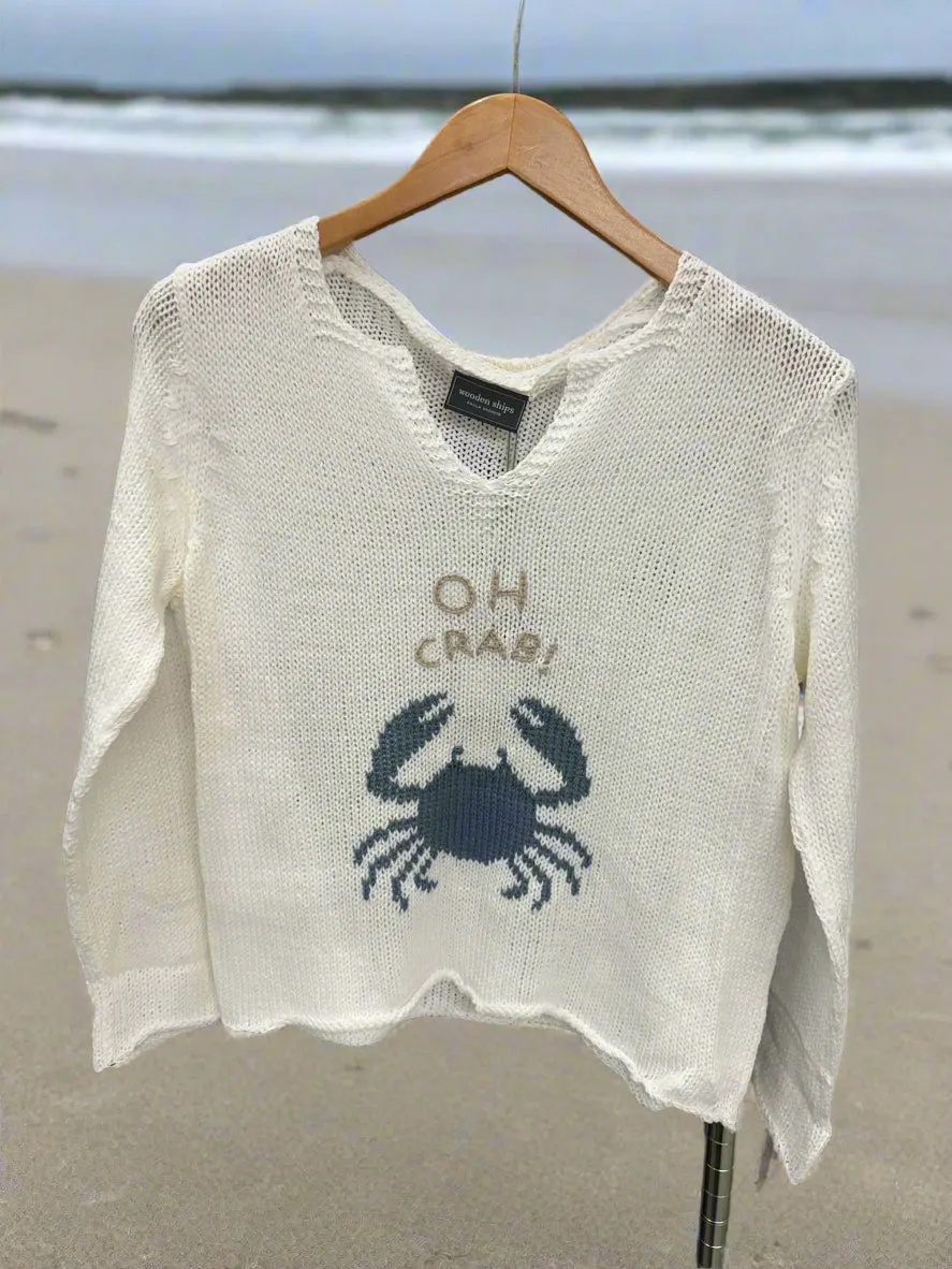 OH CRAB! Cotton Sweater