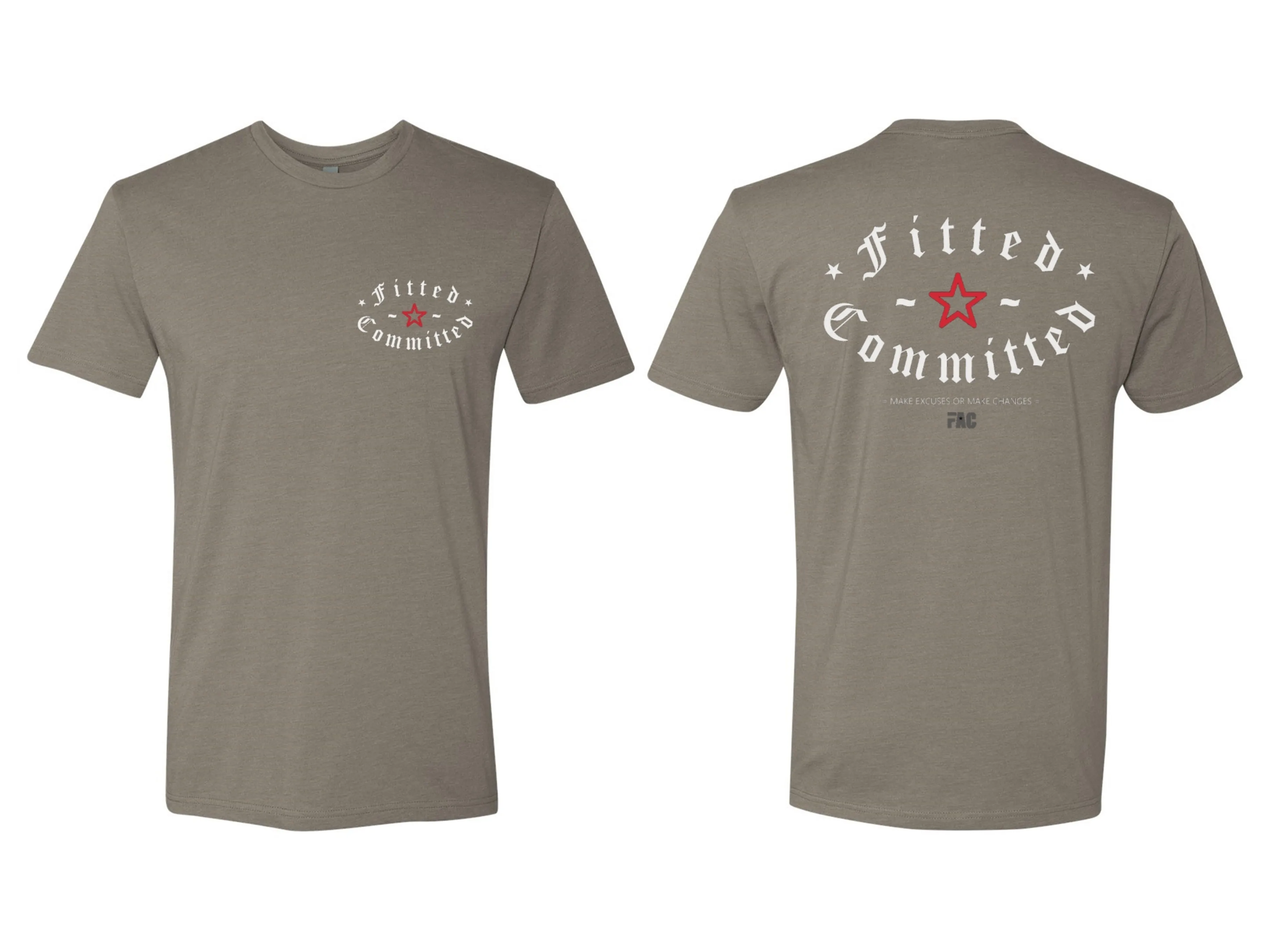 Old English FAC Men's Tee (Warm Gray)