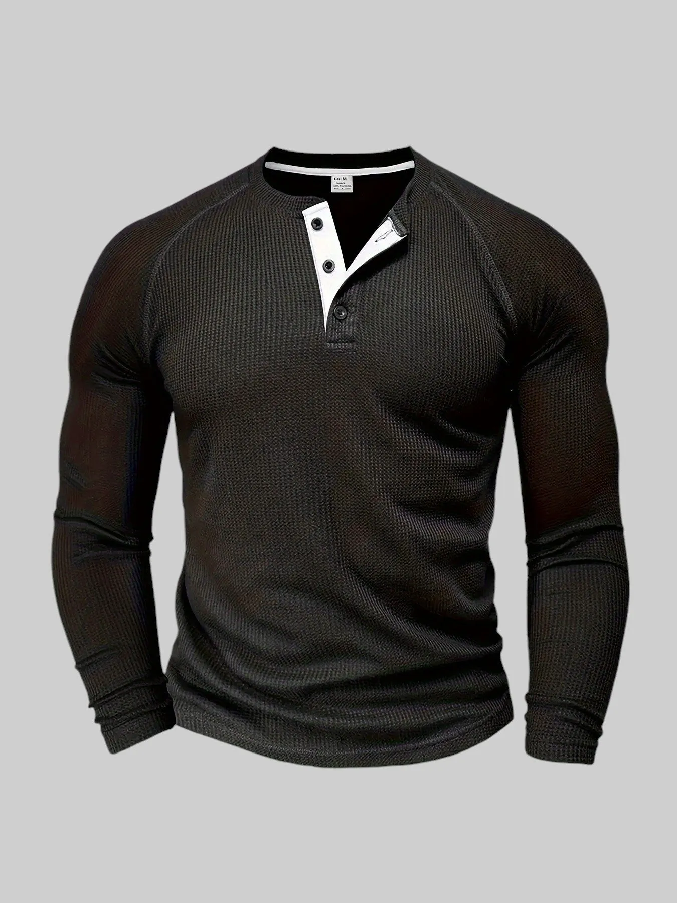 Oliver | Casual Ribbed Long Sleeve