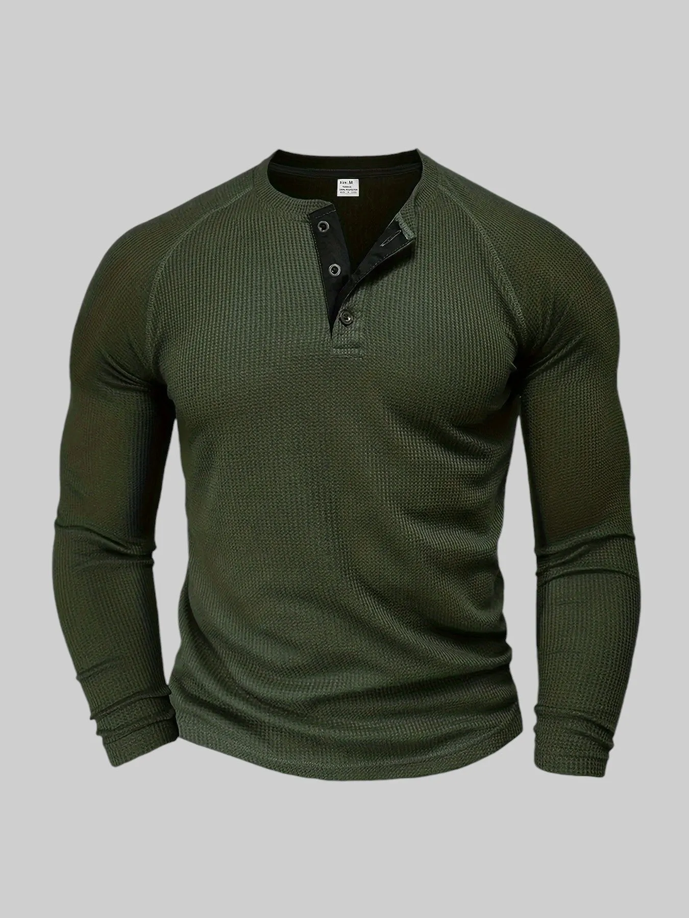 Oliver | Casual Ribbed Long Sleeve