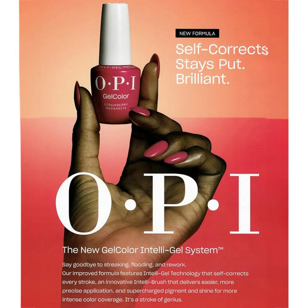 OPI GelColor Gel Nail Polish - Cliffside Karaoke (Creme) with OPI Intelli-Gel Technology™ / 0.5 oz.
