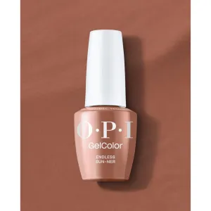 OPI GelColor Gel Nail Polish - Endless Sun-ner (Creme) with OPI Intelli-Gel Technology™ / 0.5 oz.