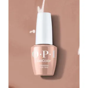 OPI GelColor Gel Nail Polish - Tiramisu for Two (Creme) with OPI Intelli-Gel Technology™ / 0.5 oz.