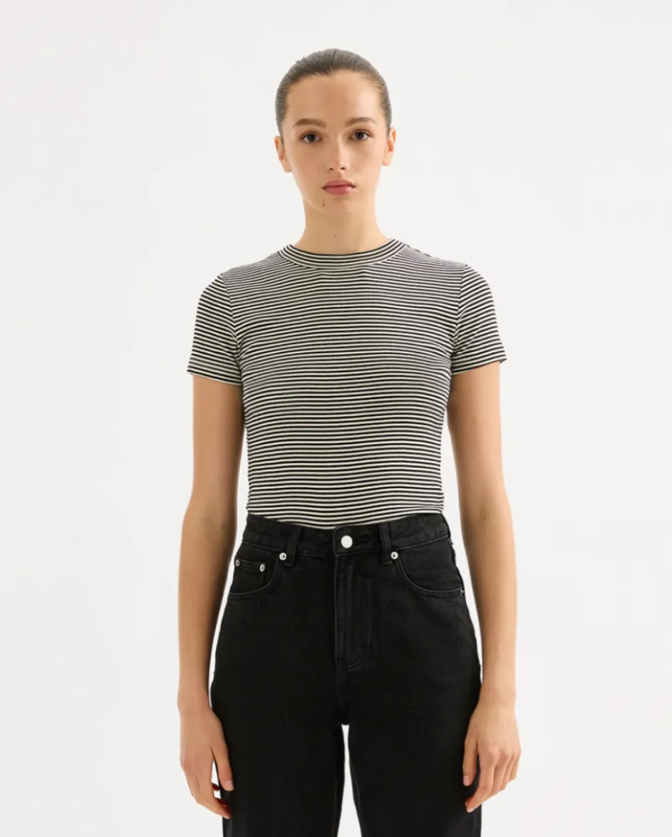 Organic Baby Tee Stripe