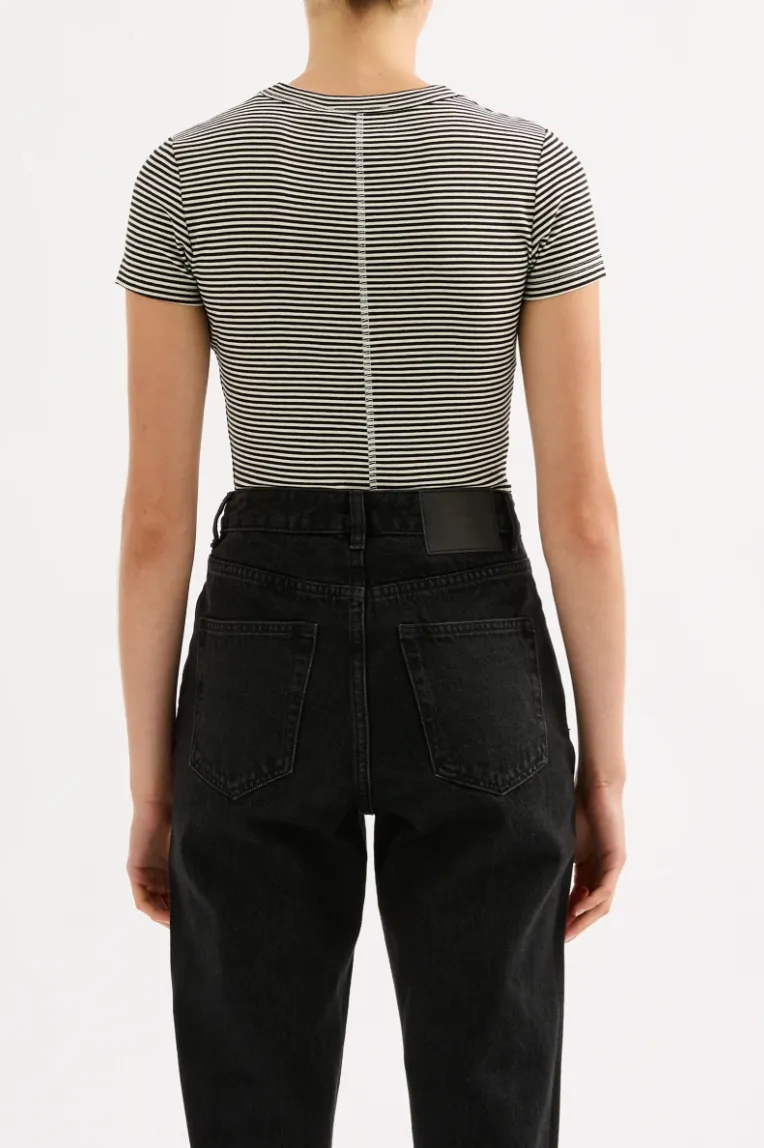 Organic Baby Tee Stripe