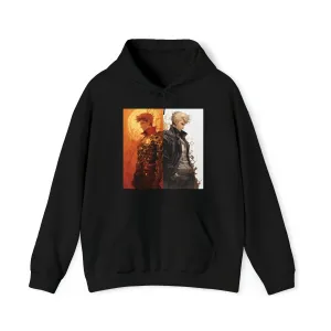 Orphen vs Trigun Inspired Graphic - Unisex Heavy Blend™ Hooded Sweatshirt