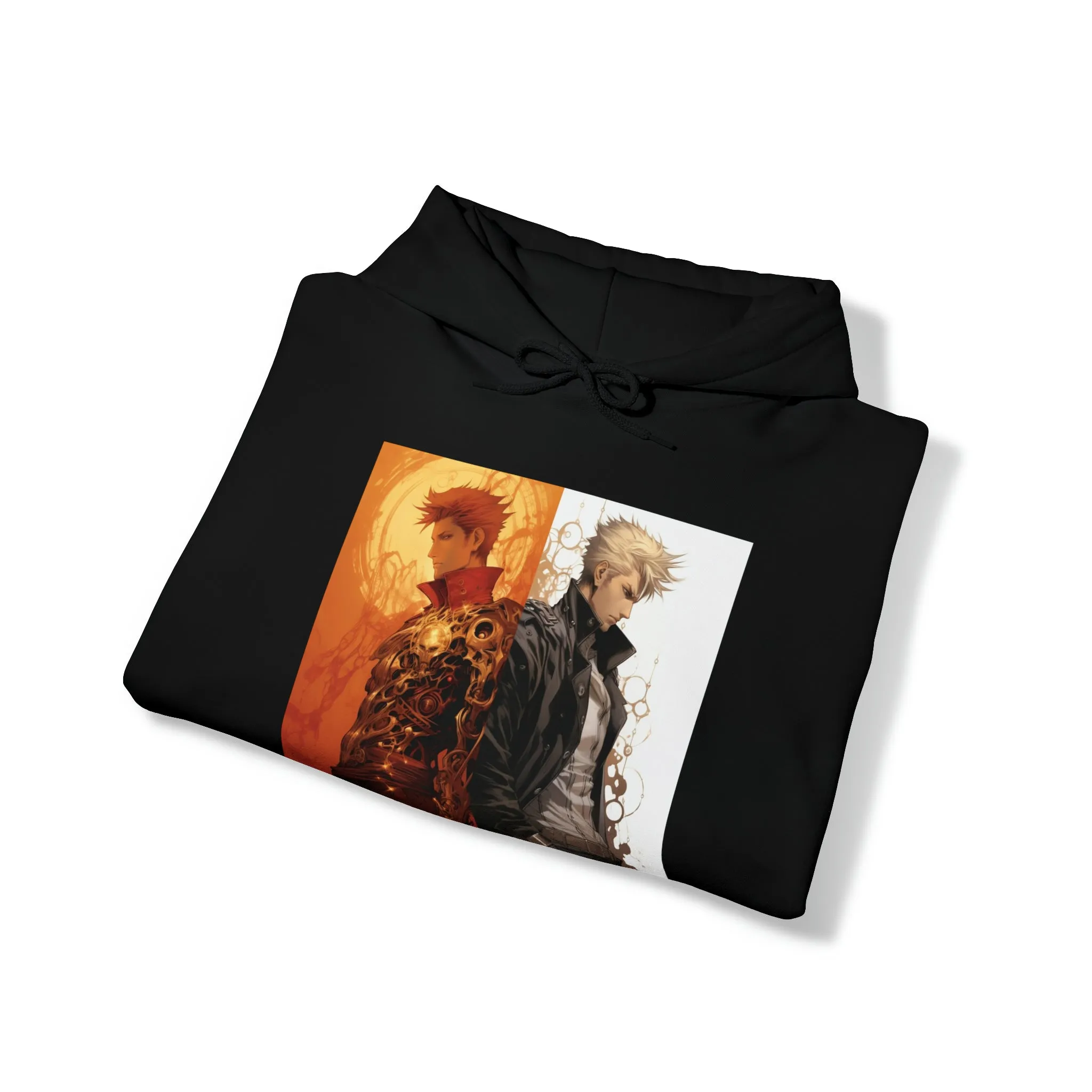 Orphen vs Trigun Inspired Graphic - Unisex Heavy Blend™ Hooded Sweatshirt