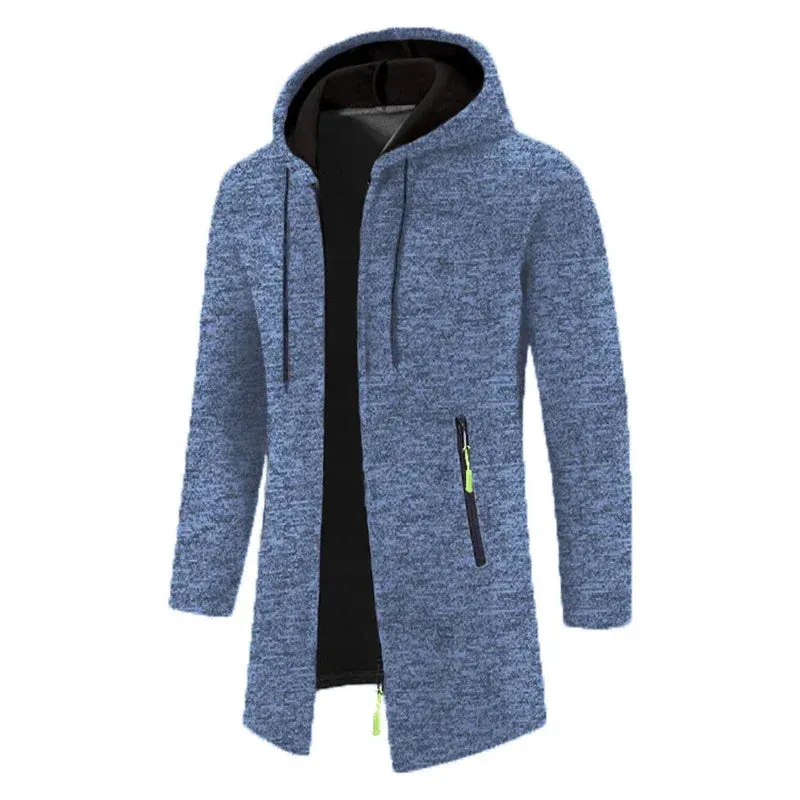 Oversized Hooded Sweatshirt Jacket for Men