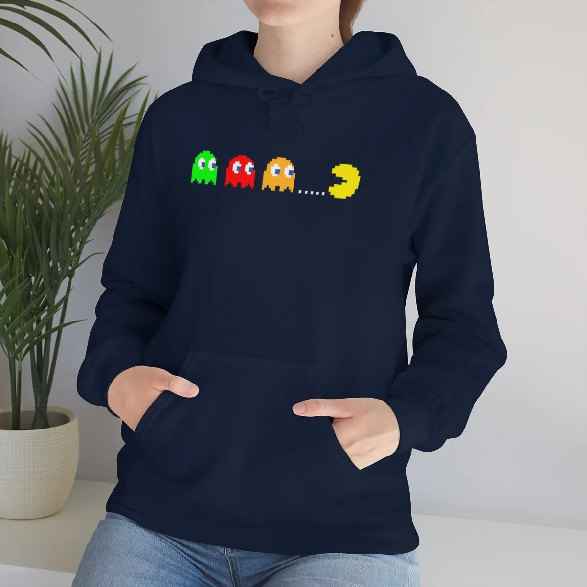 Pacman Hooded Hooded Sweatshirt