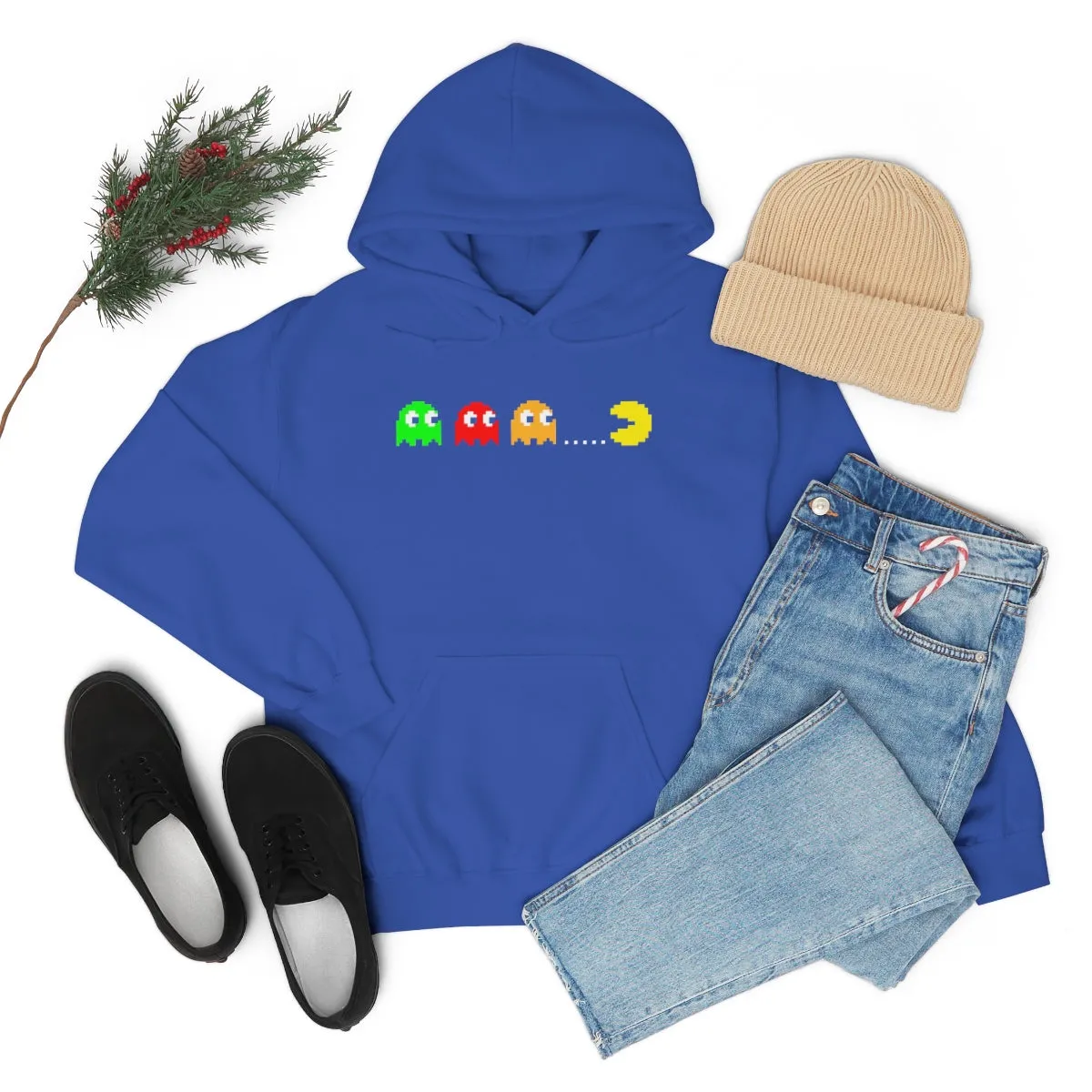 Pacman Hooded Hooded Sweatshirt