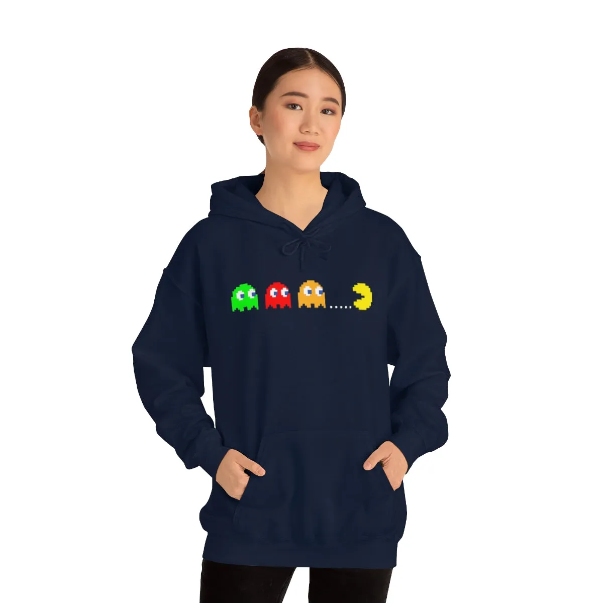 Pacman Hooded Hooded Sweatshirt