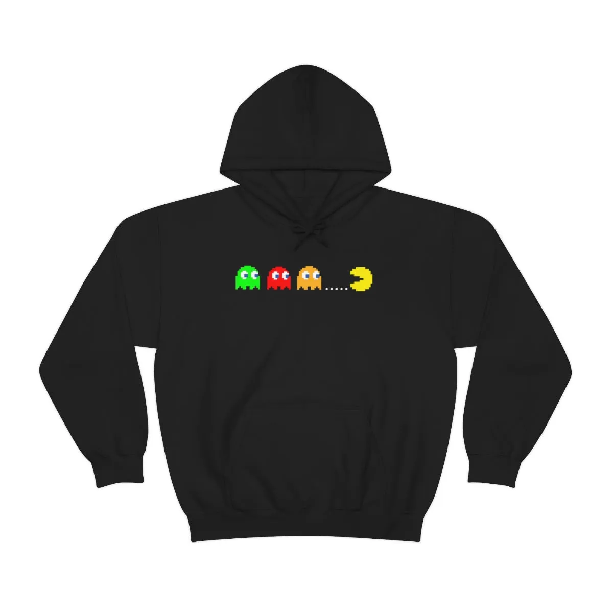 Pacman Hooded Hooded Sweatshirt