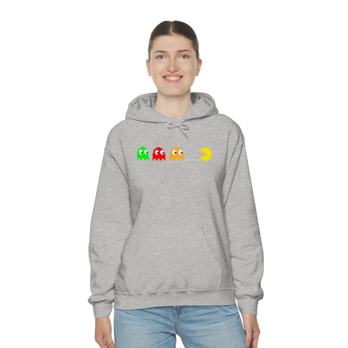 Pacman Hooded Hooded Sweatshirt