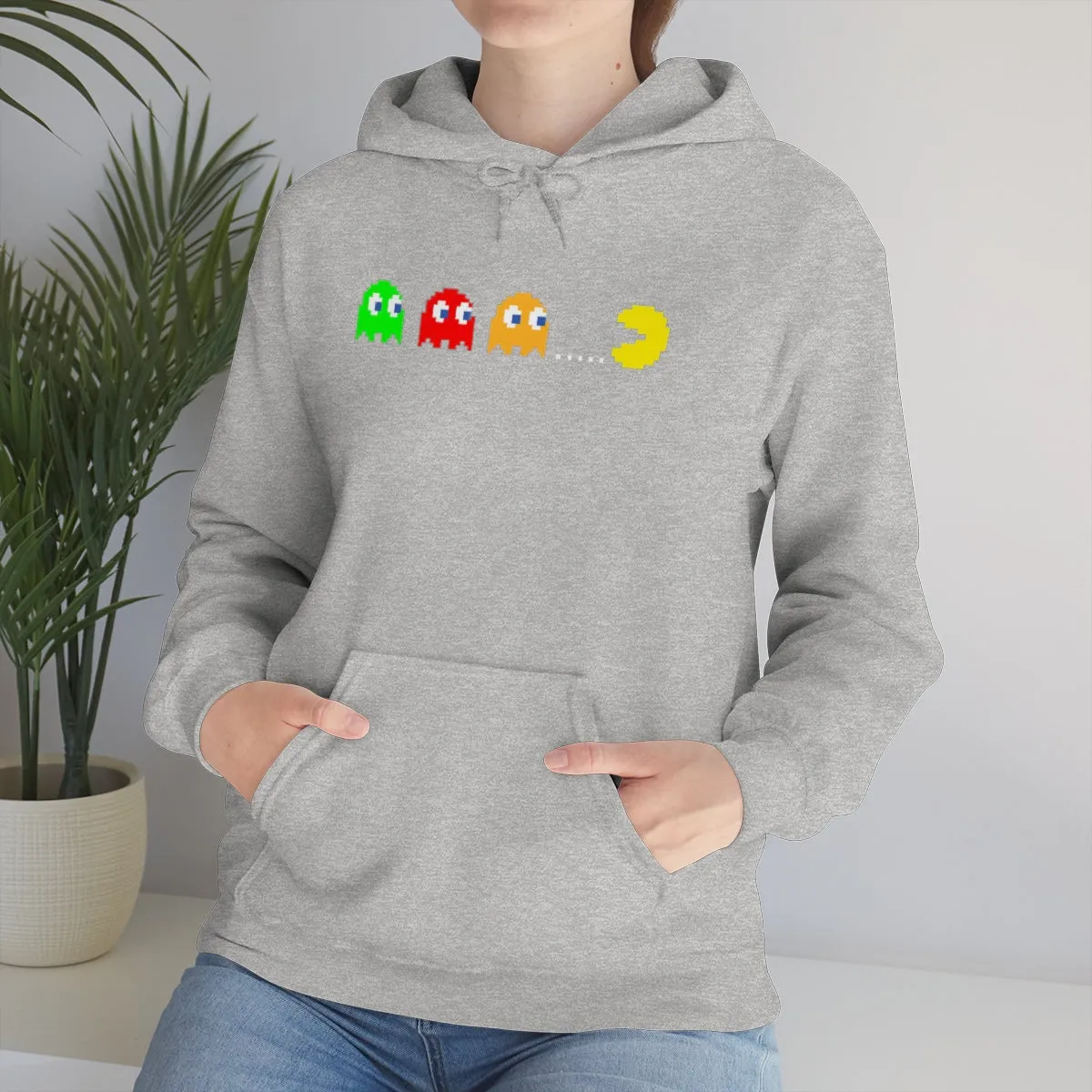 Pacman Hooded Hooded Sweatshirt