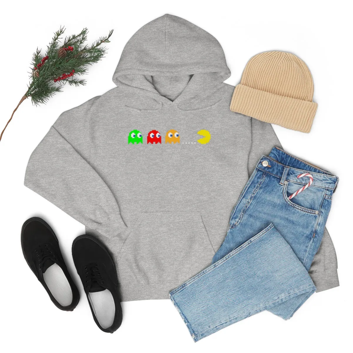 Pacman Hooded Hooded Sweatshirt
