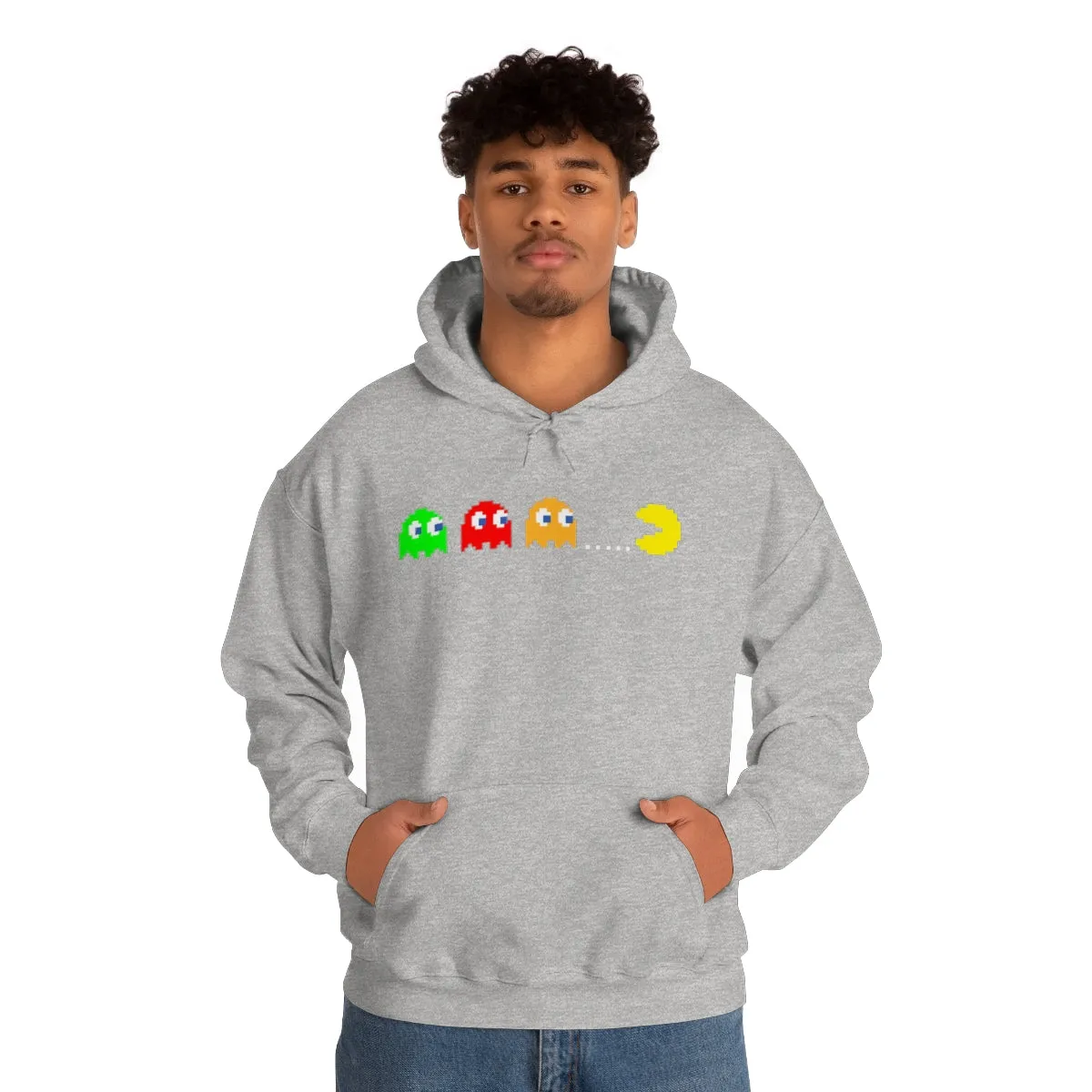 Pacman Hooded Hooded Sweatshirt