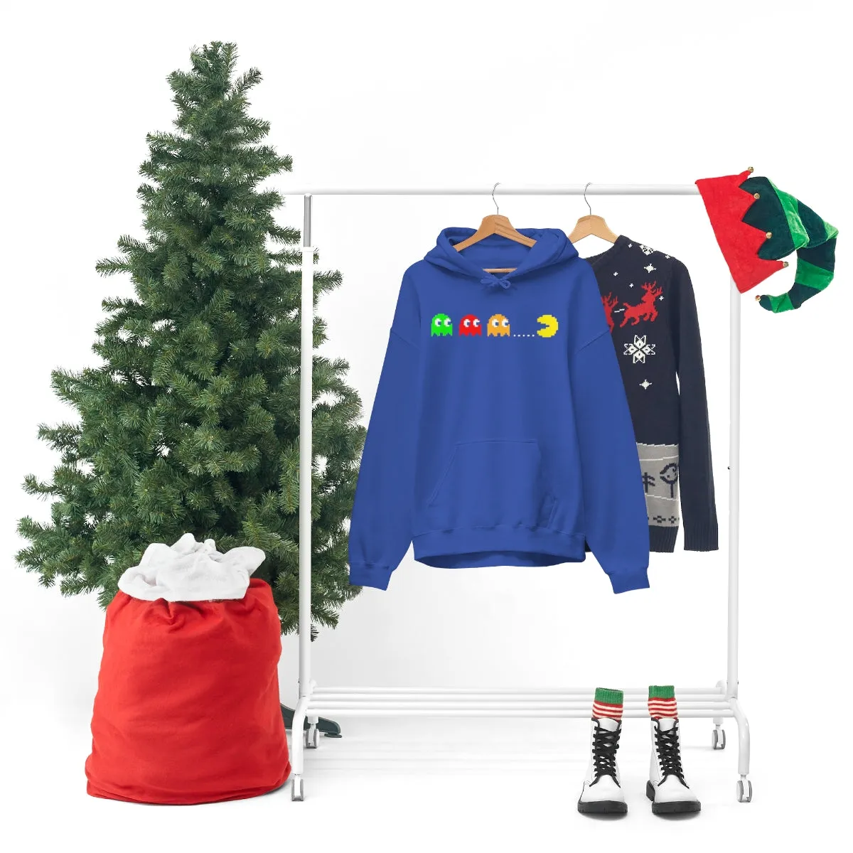 Pacman Hooded Hooded Sweatshirt