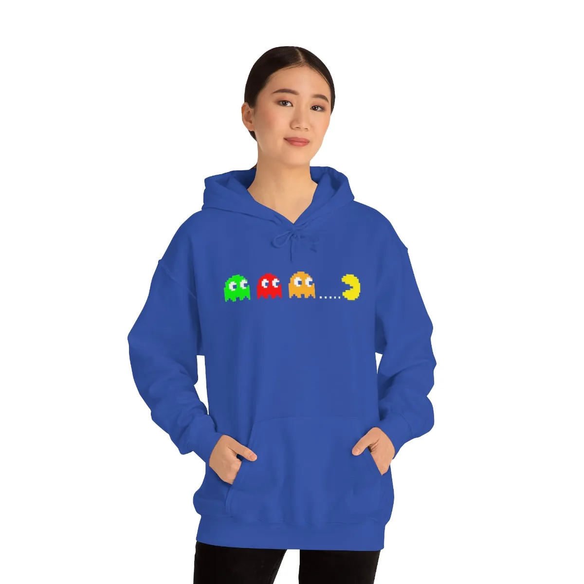 Pacman Hooded Hooded Sweatshirt