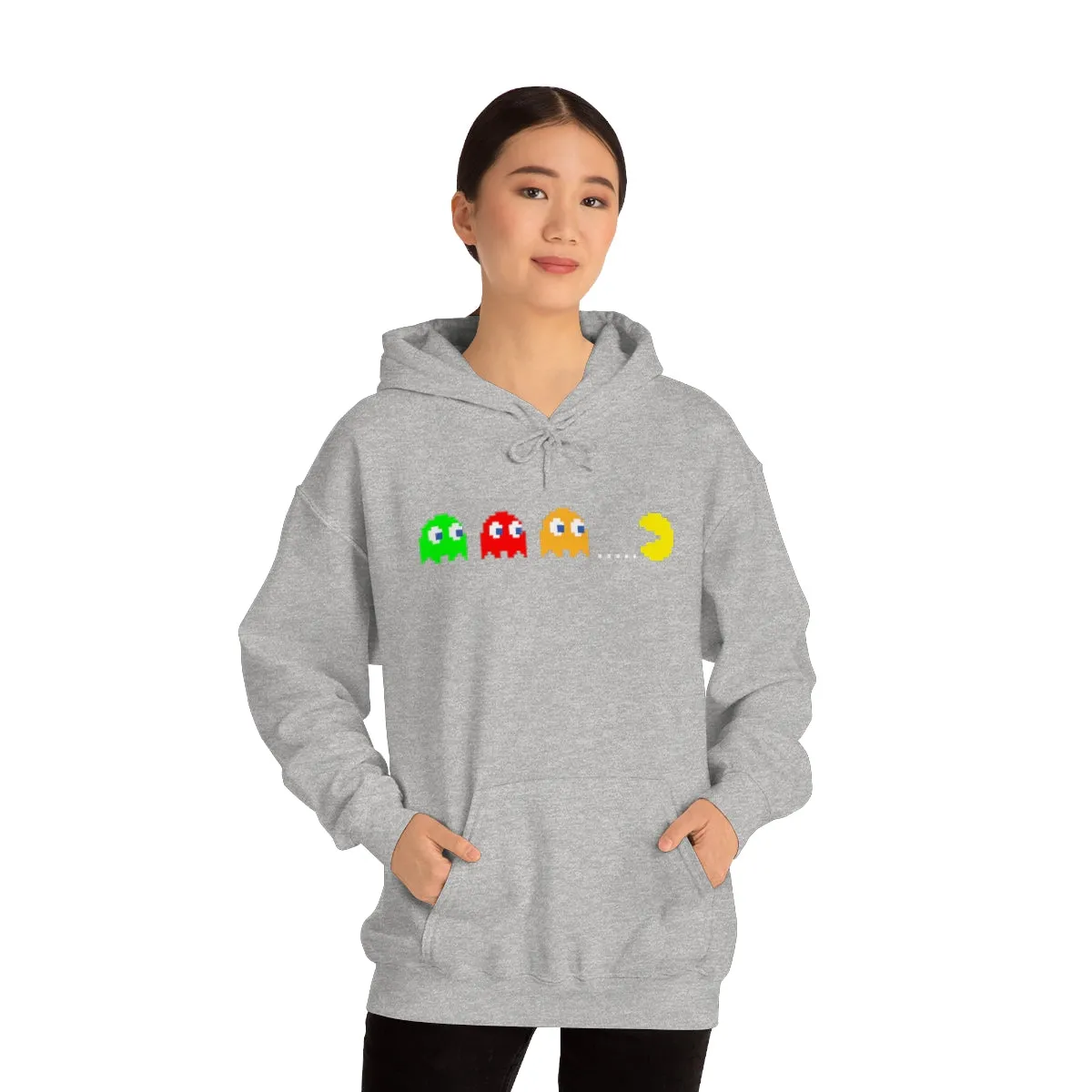 Pacman Hooded Hooded Sweatshirt