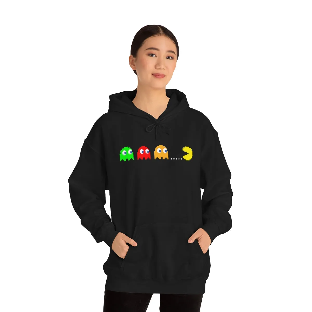 Pacman Hooded Hooded Sweatshirt