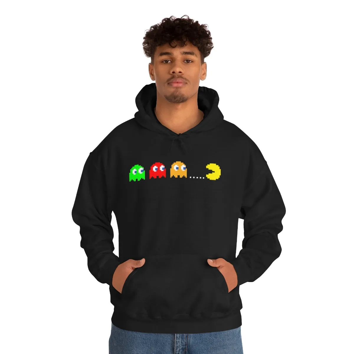 Pacman Hooded Hooded Sweatshirt
