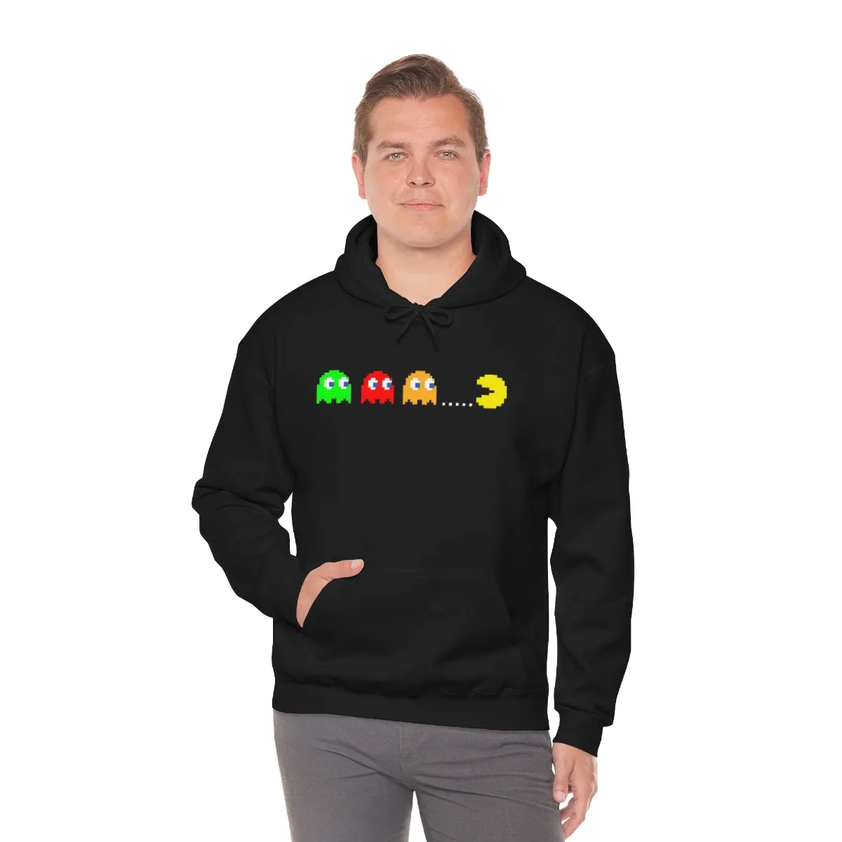 Pacman Hooded Hooded Sweatshirt