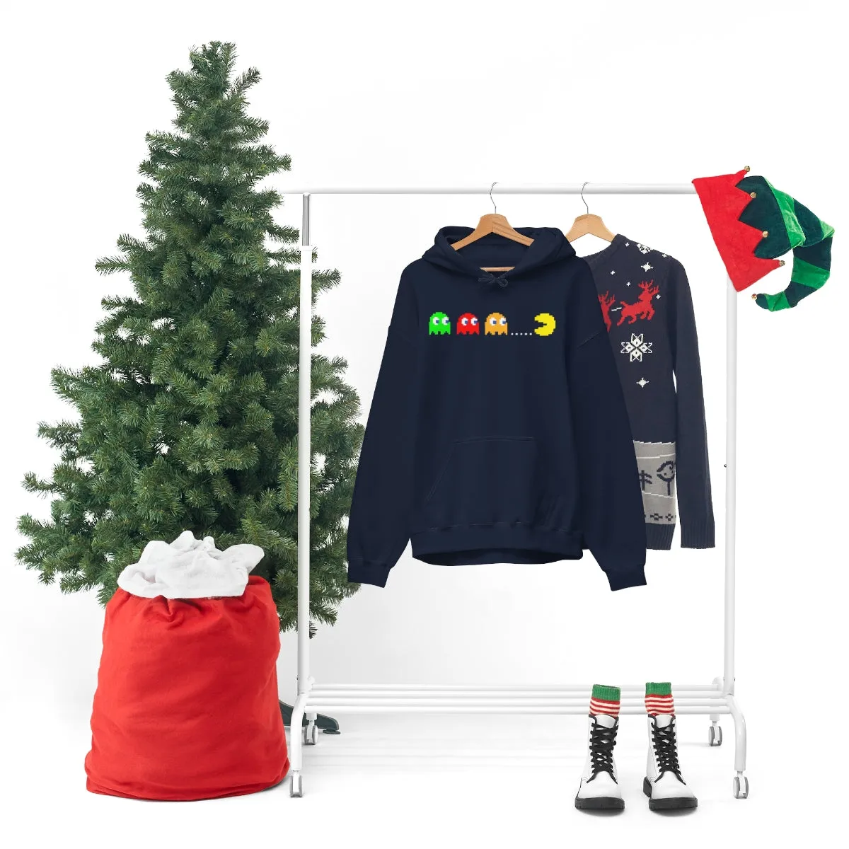 Pacman Hooded Hooded Sweatshirt