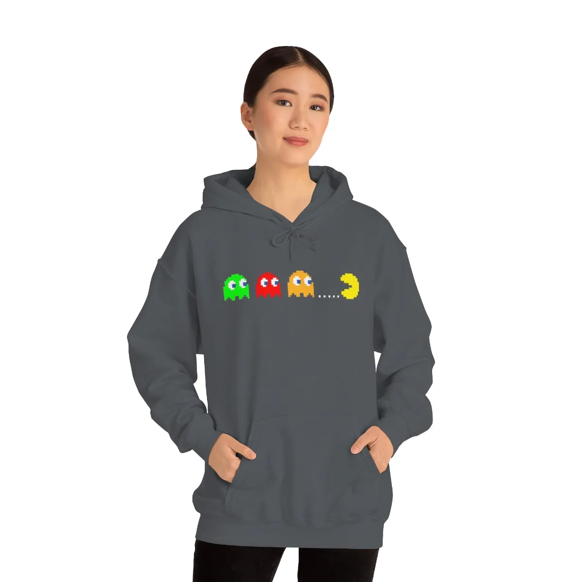 Pacman Hooded Hooded Sweatshirt
