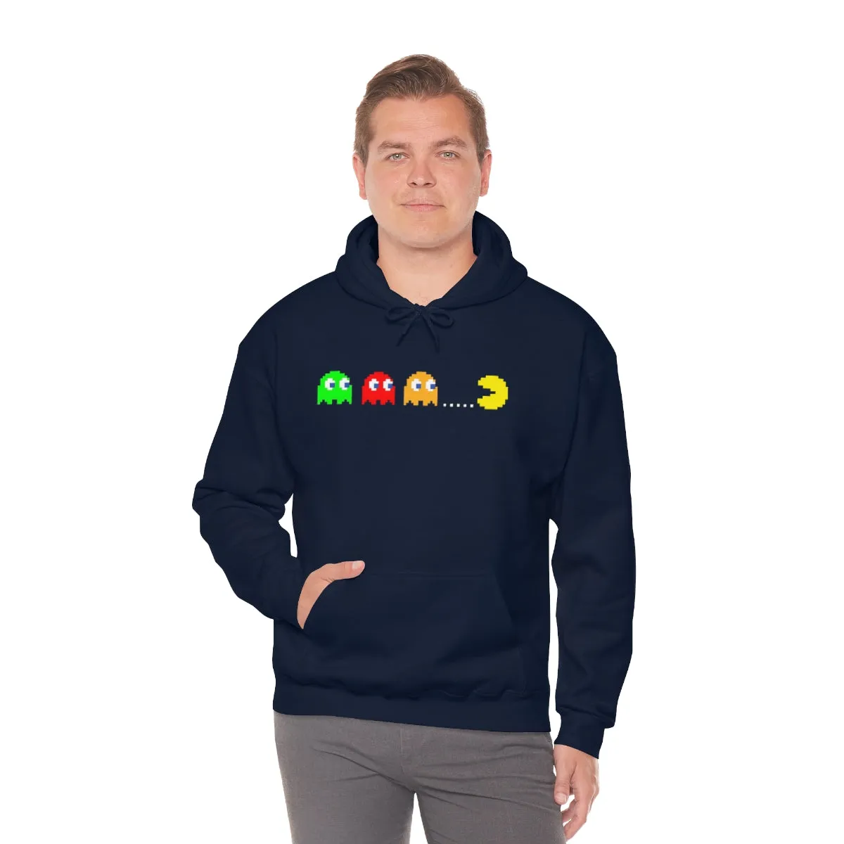Pacman Hooded Hooded Sweatshirt