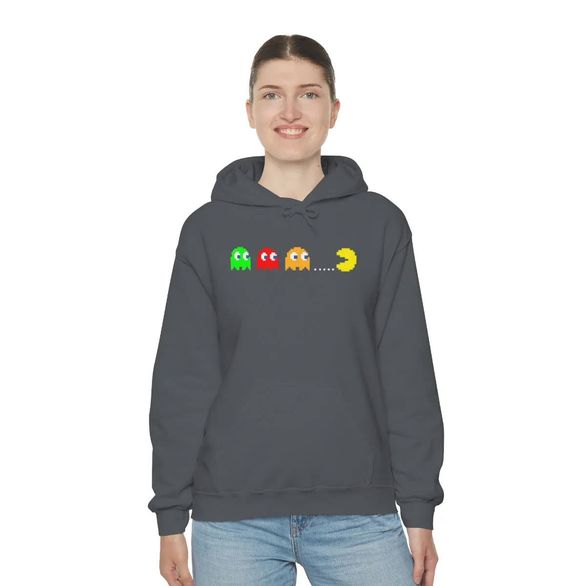 Pacman Hooded Hooded Sweatshirt