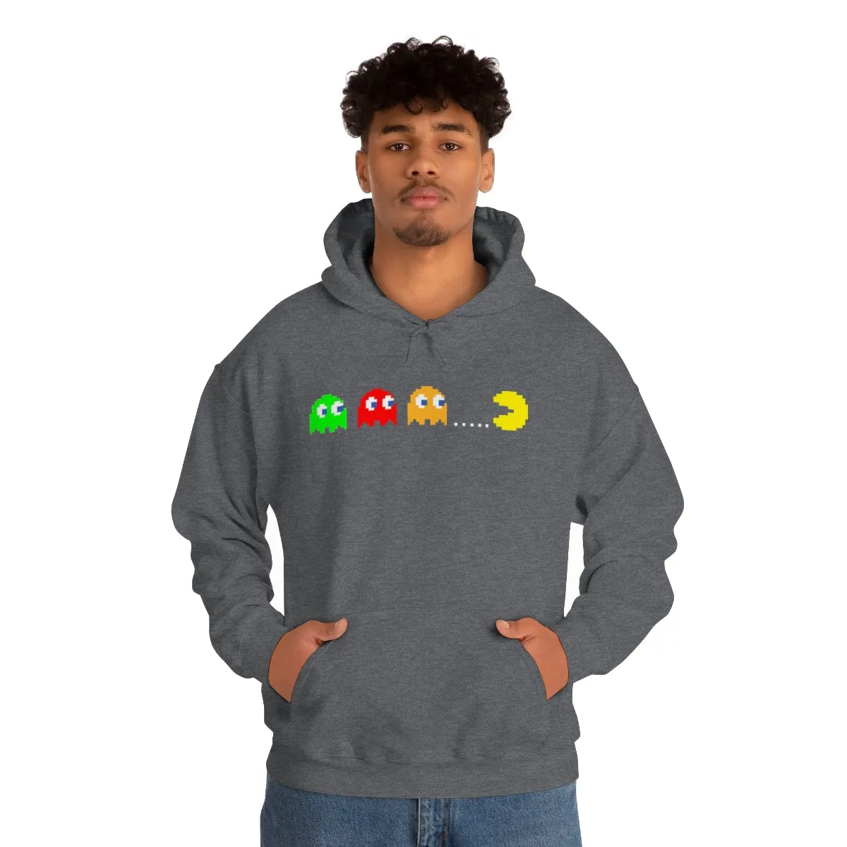 Pacman Hooded Hooded Sweatshirt