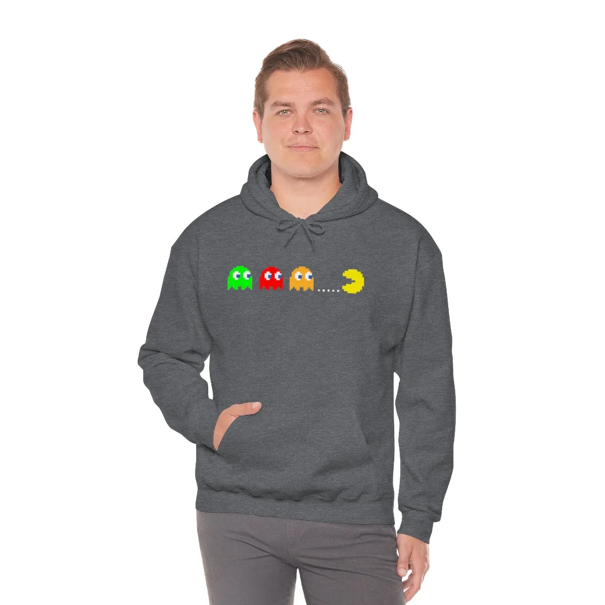 Pacman Hooded Hooded Sweatshirt