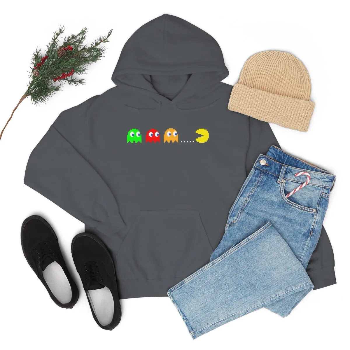 Pacman Hooded Hooded Sweatshirt