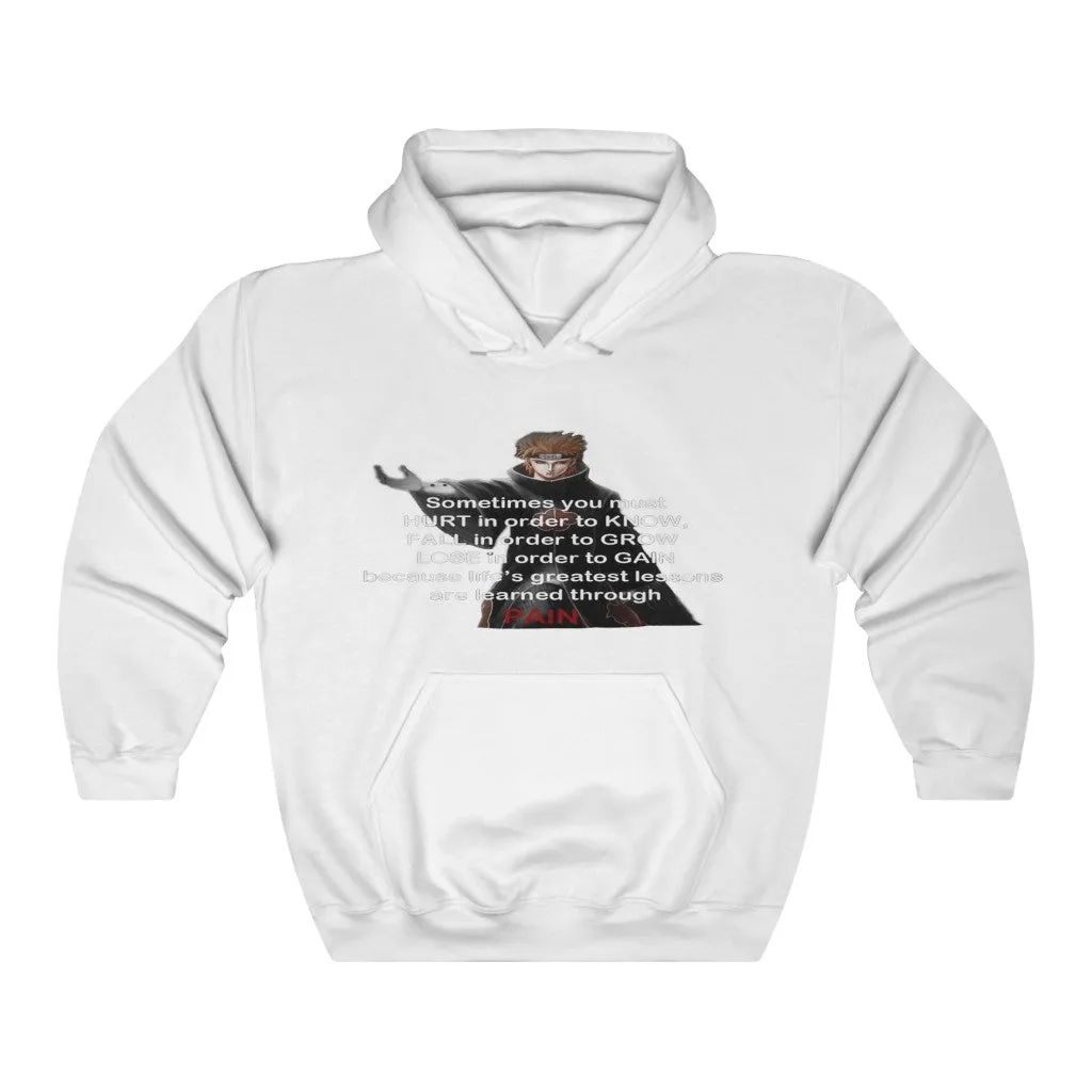 Pain Quote Greatest Life Lessons Hoodie
