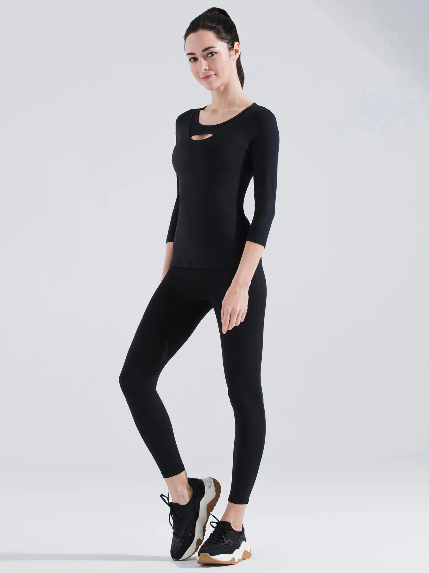 PARALLEL 3/4 SLEEVE TEE